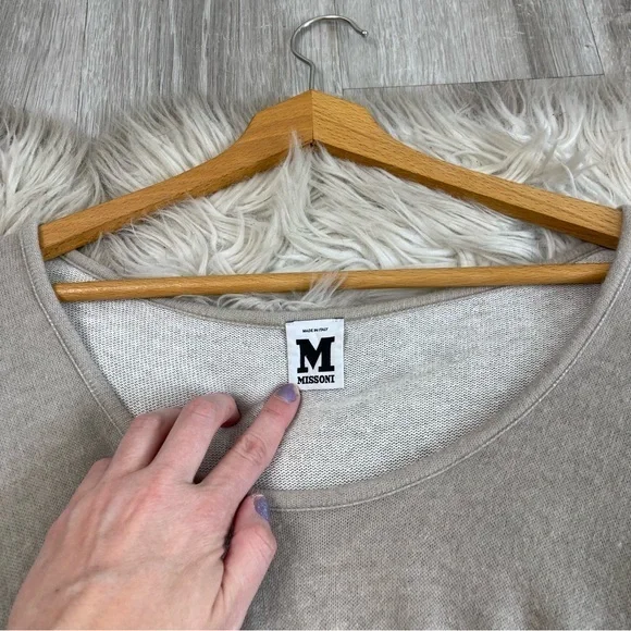 Missoni Y2K Flower Bubble Hem Wool Blend Dress - Picture 3 of 11